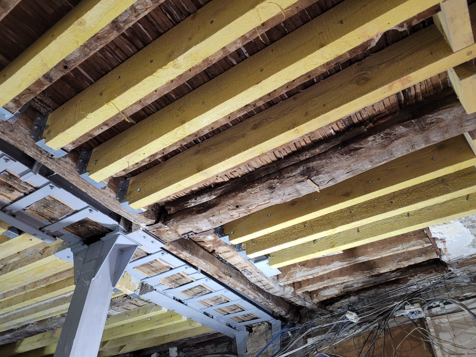 Structure — équipes techniques sur chantier